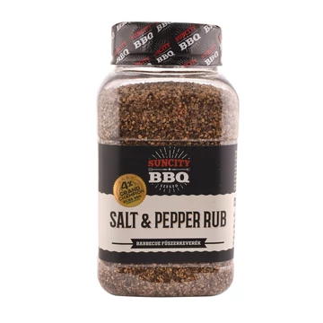 SunCity BBQ Salt&Pepper Rub 580 g szóródobozban