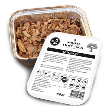 Smokey Olive Wood - EZ-Smoker Oliva Faforgács No2 (400ml)