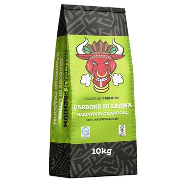 Toro Namíbiai prémium faszén 10 kg (FSC 100% - DIN EN 1860-2)