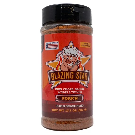 Blazing Star Pork'n Rub 388g