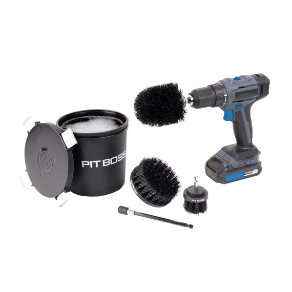 Pit Boss Tisztítókészlet fúrófejes kefékkel