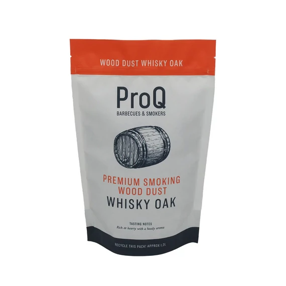 ProQ füstölőfa por - Whisky tölgy - zacskó (1.2L)