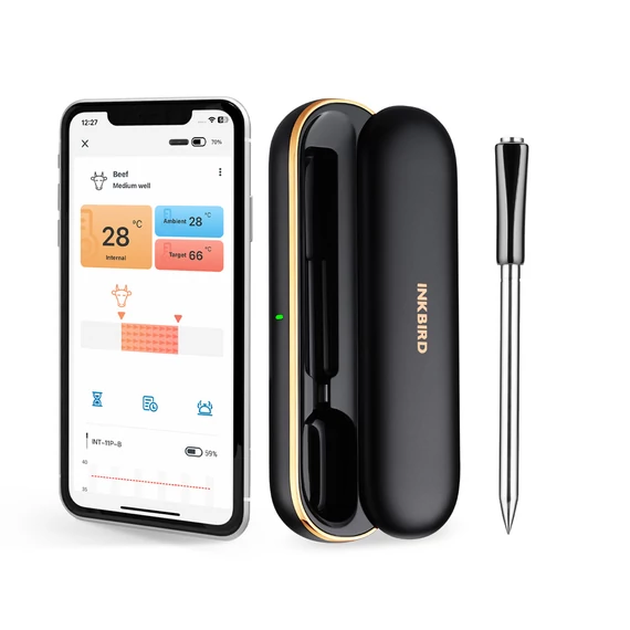 WiFi &amp; Bluetooth Hús hőmérő 1 szondás
