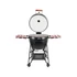 Kép 8/14 - Kamado4u EVO Greater Plus kerámia grill fekete állványos