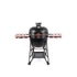 Kép 2/14 - Kamado4u EVO Greater kerámia grill fekete állványos