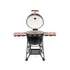 Kép 8/14 - Kamado4u EVO Greater kerámia grill fekete állványos
