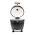 Kép 7/12 - Kamado4u EVO Greater kerámia grill fekete pultba építhető