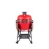 Kép 4/14 - Kamado4u EVO Greater D52 kerámia grill piros állványos 