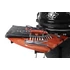 Kép 7/14 - Kamado4u EVO Meater kerámia grill fekete állványos