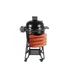 Kép 5/14 - Kamado4u EVO Meater kerámia grill fekete állványos