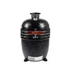 Kép 2/13 - Kamado4u EVO Meater kerámia grill fekete pultba építhető