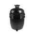 Kép 5/13 - Kamado4u EVO Meater kerámia grill fekete pultba építhető