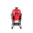 Kép 3/14 - Kamado4u EVO Meater kerámia grill piros állványos