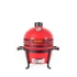 Kép 2/12 - Kamado4u EVO Traveller D34 kerámia grill piros asztali