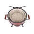 Kép 8/12 - Kamado4u EVO Traveller D34 kerámia grill piros asztali
