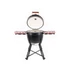 Kép 8/13 - Kamado4u NEO CLASSIC Greater kerámia grill fekete állványos