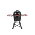 Kép 2/13 - Kamado4u NEO CLASSIC Meater kerámia grill fekete állványos