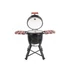 Kép 8/13 - Kamado4u NEO CLASSIC Meater kerámia grill fekete állványos