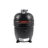 Kép 2/12 - Kamado4u NEO CLASSIC Meater kerámia grill fekete pultba építhető