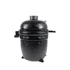 Kép 4/12 - Kamado4u NEO CLASSIC Meater kerámia grill fekete pultba építhető