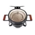 Kép 8/13 - Kamado4u NEO CLASSIC Mini fekete asztali kivitel