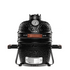 Kép 2/5 - Kamado4u Mini D27 kerámia grill fekete asztali Classic