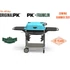 Kép 7/7 - PK Grills & Smoker PK 300 Franklin edition in türkiz/grafit