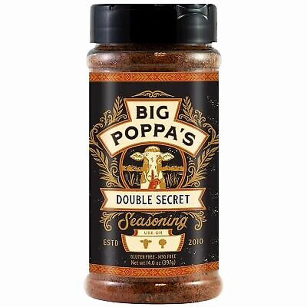 Big Poppa Smokers Double Secret steak Rub 397g