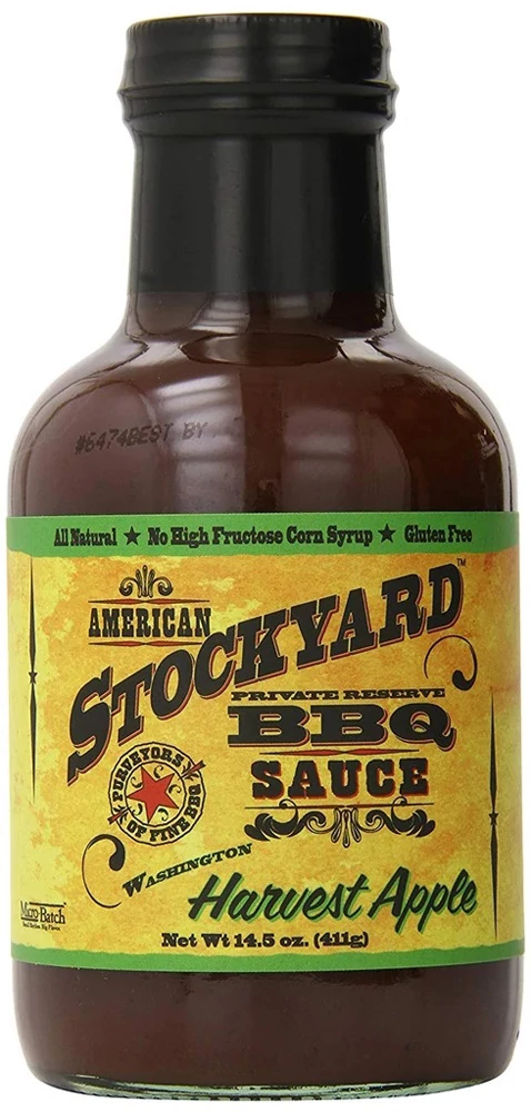 Stockyard Harvest Apple  BBQ sauce