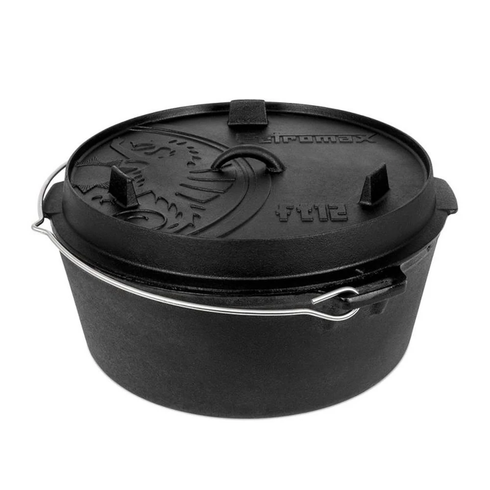 Petromax Dutch Oven ft12 lábak nélkül/lapos fenék