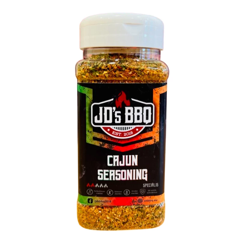 JD's BBQ Hungary Cajun fűszerkeverék 300g szóródobozban