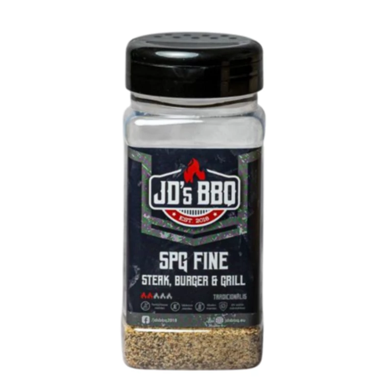 JD's BBQ Hungary SPG Fine fűszerkeverék 300g szóródobozban