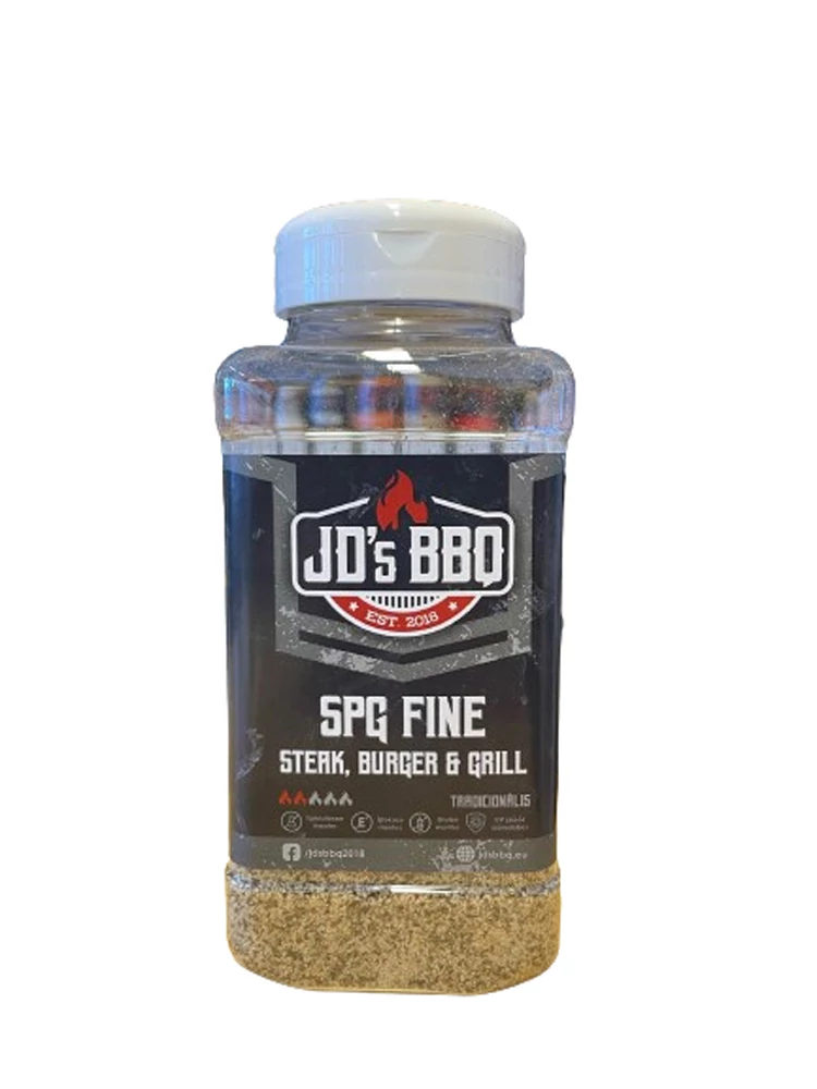 JD's BBQ Hungary SPG Fine fűszerkeverék 600g szóródobozban