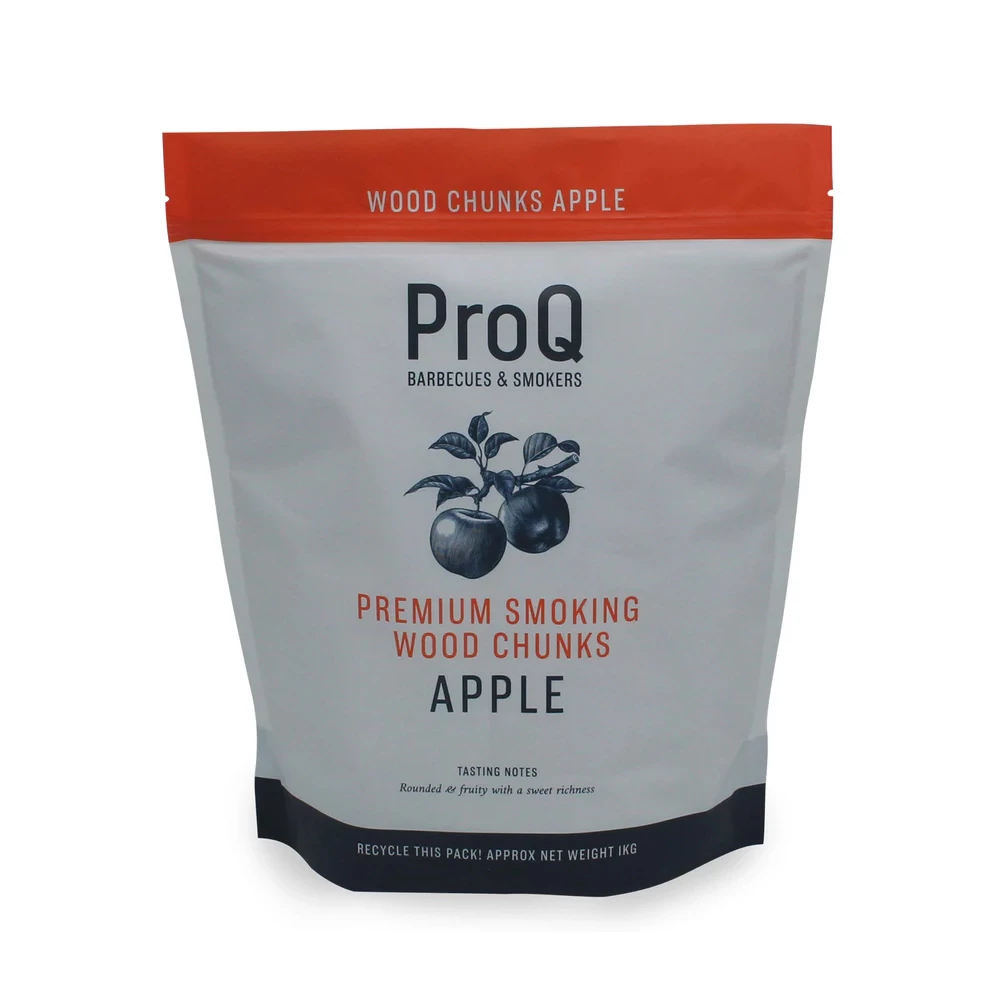 ProQ füstölő facsonk - alma - zsák (1kg)