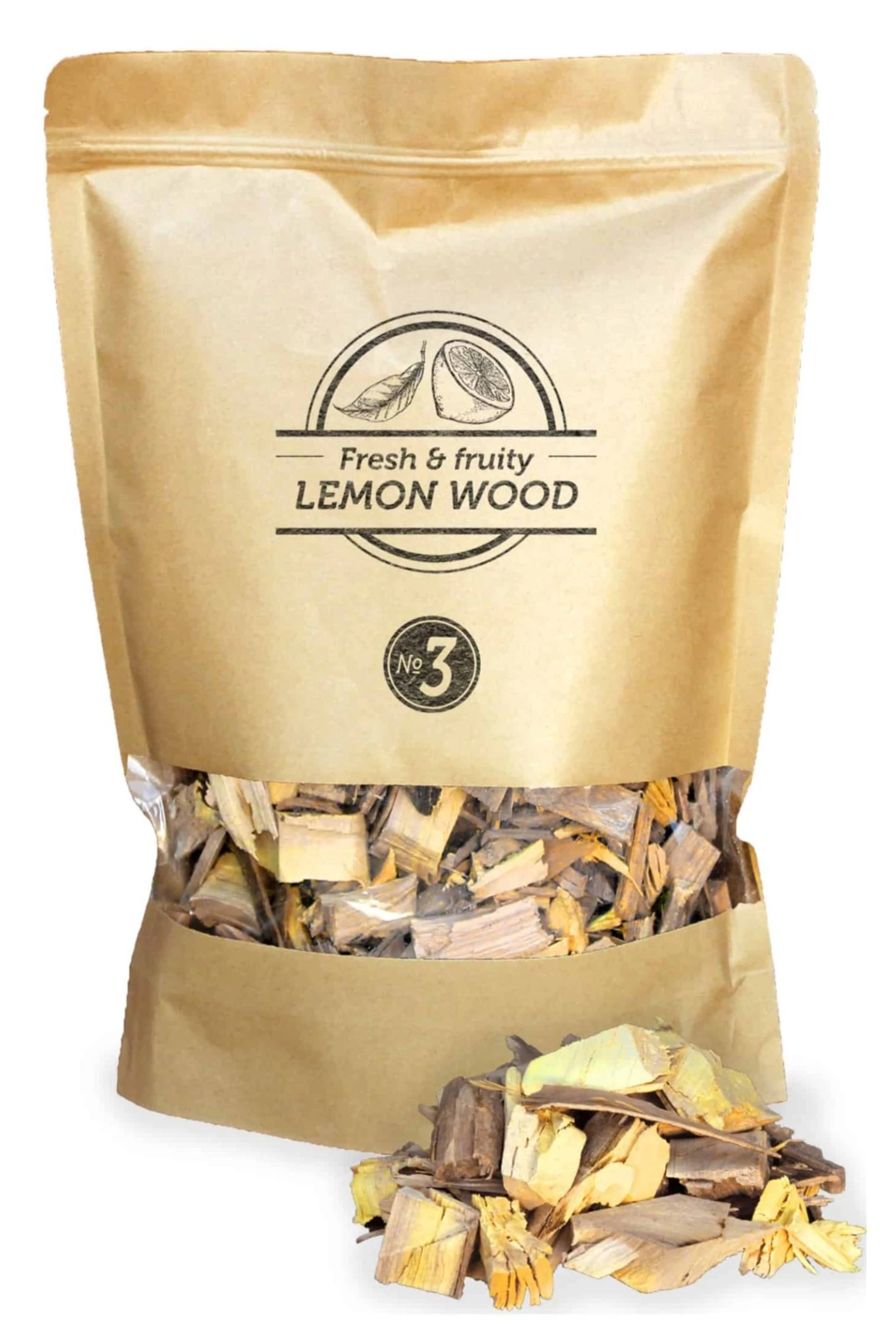 Smokey Olive Wood - Citrom Faforgács No3 (1,7l)
